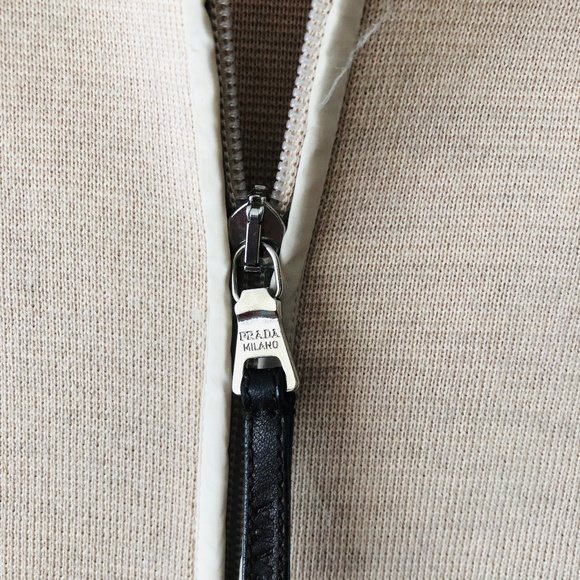 Prada Cream Sweater with Pink Scarf - Picture 6 of 14